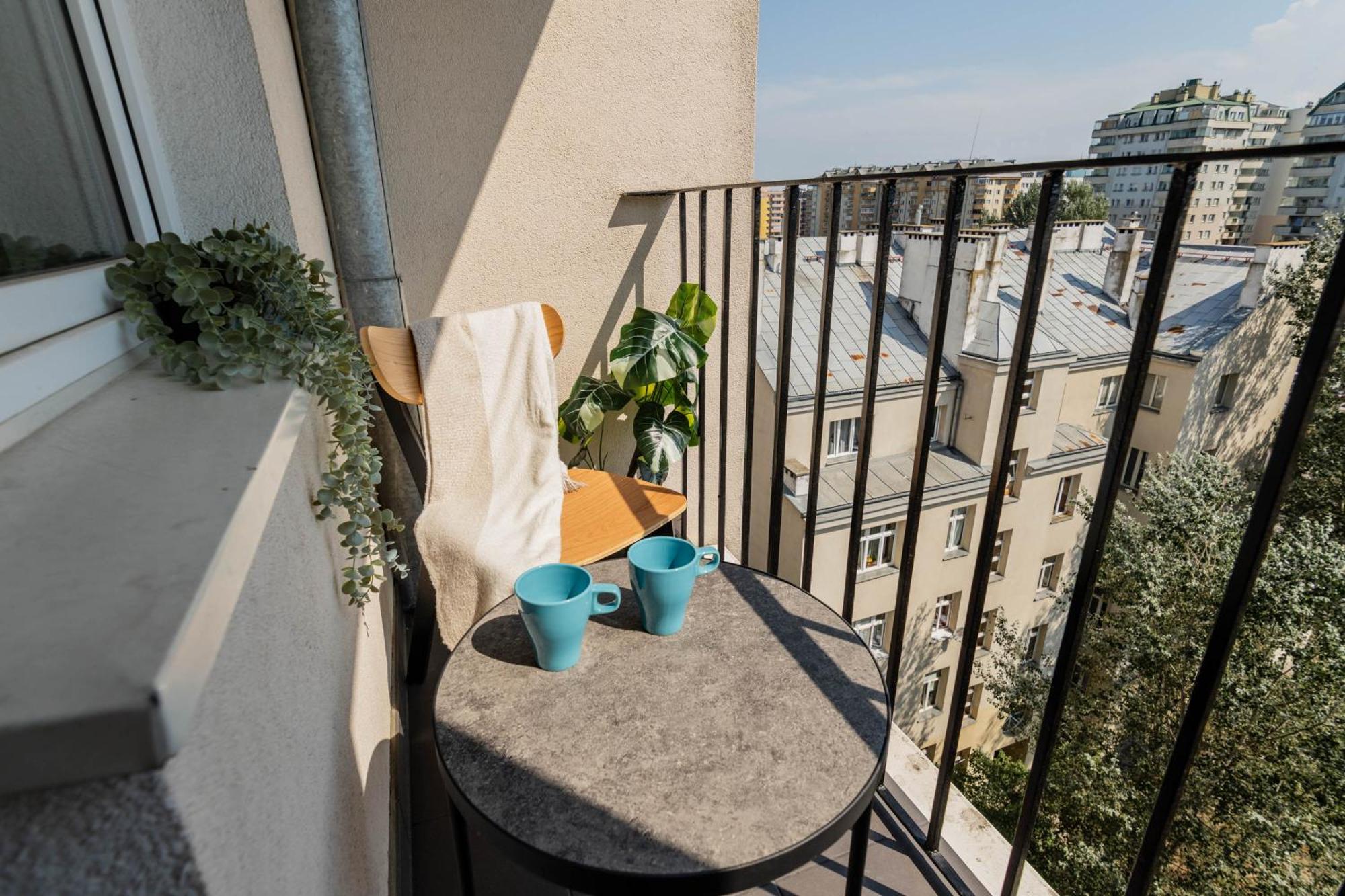 Blue Matcha Premium Apartment Okopowa Varsóvia Exterior foto