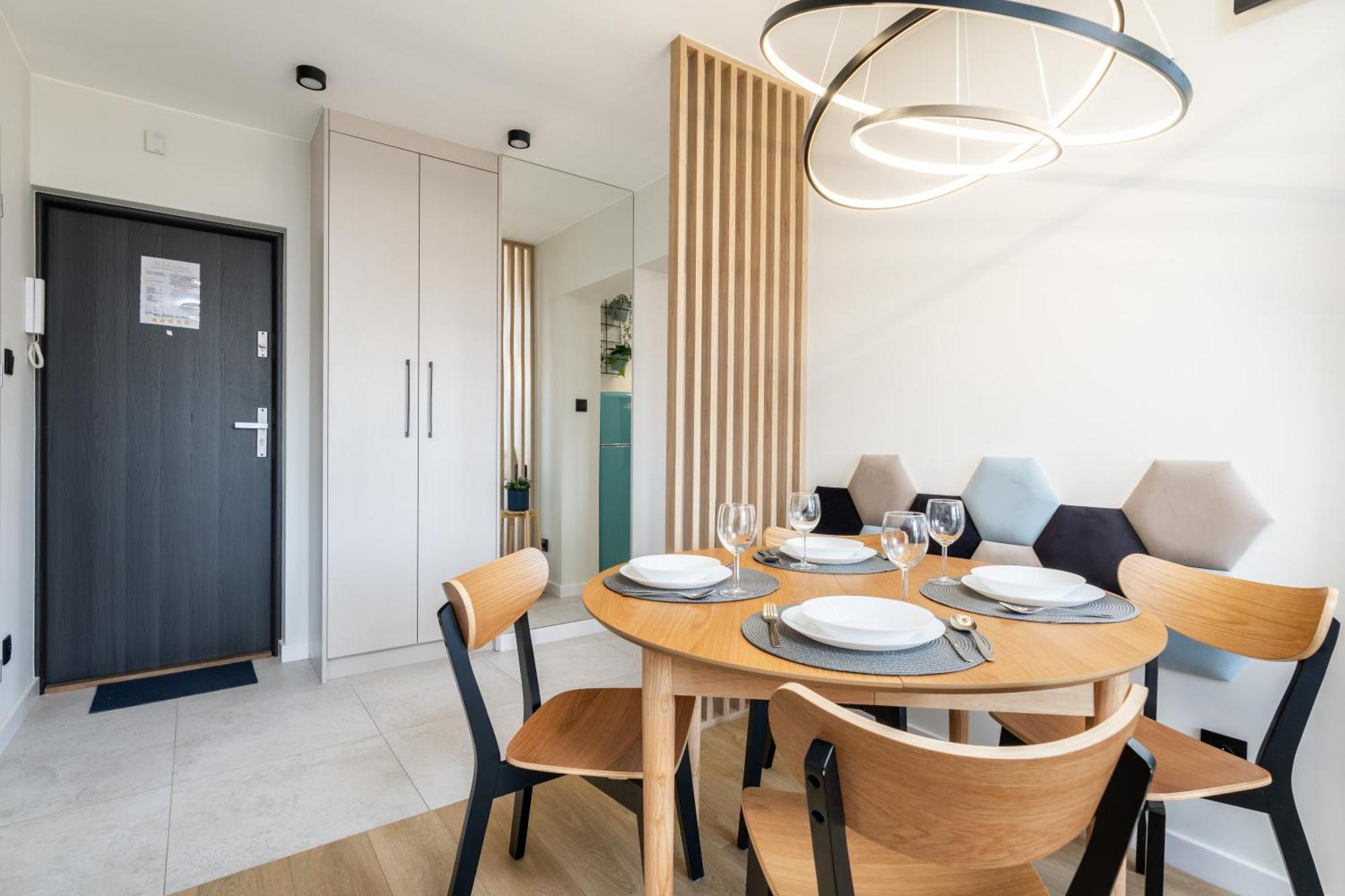 Blue Matcha Premium Apartment Okopowa Varsóvia Exterior foto