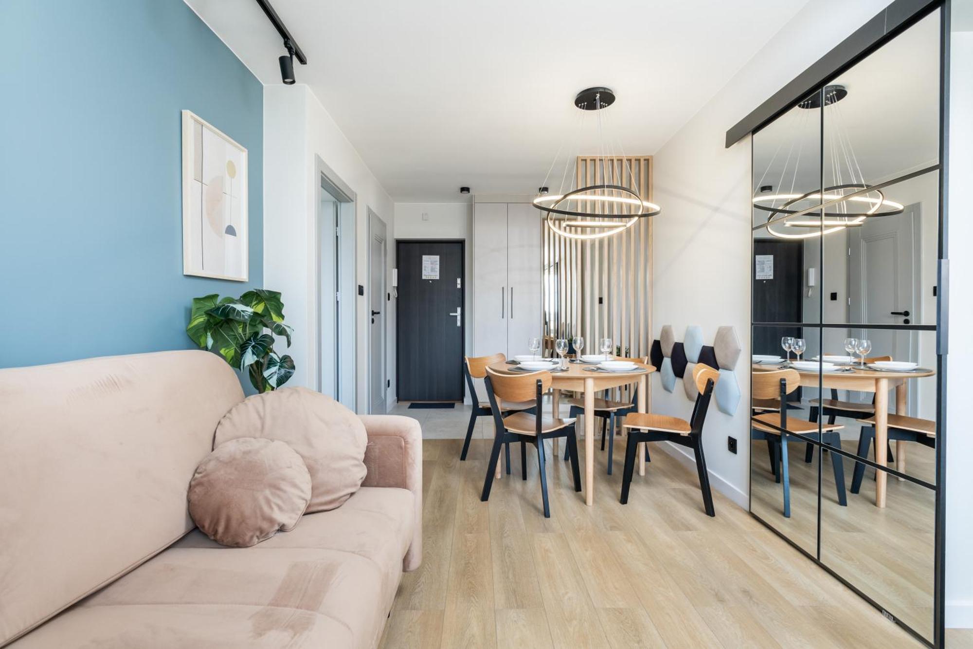 Blue Matcha Premium Apartment Okopowa Varsóvia Exterior foto