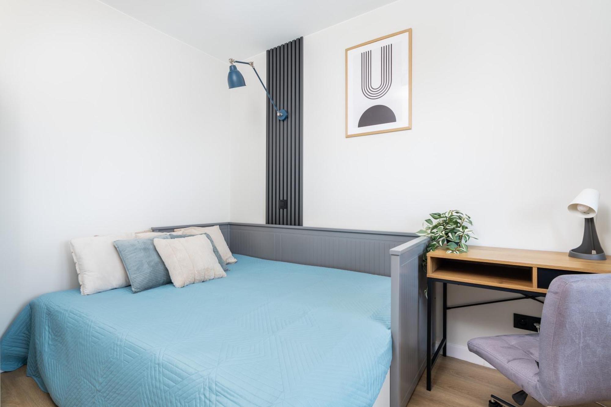 Blue Matcha Premium Apartment Okopowa Varsóvia Exterior foto