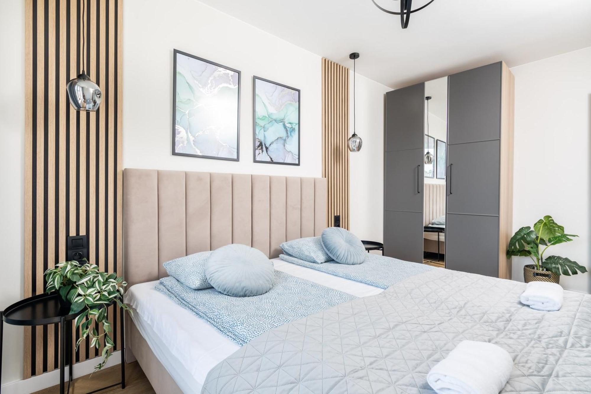 Blue Matcha Premium Apartment Okopowa Varsóvia Exterior foto